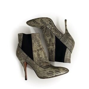 Alaia Fall Leather Heeled Boots